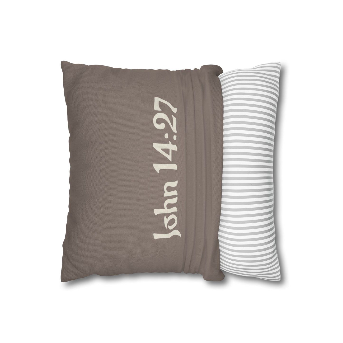 Charming Scripture Pillowcase (John 14:27)