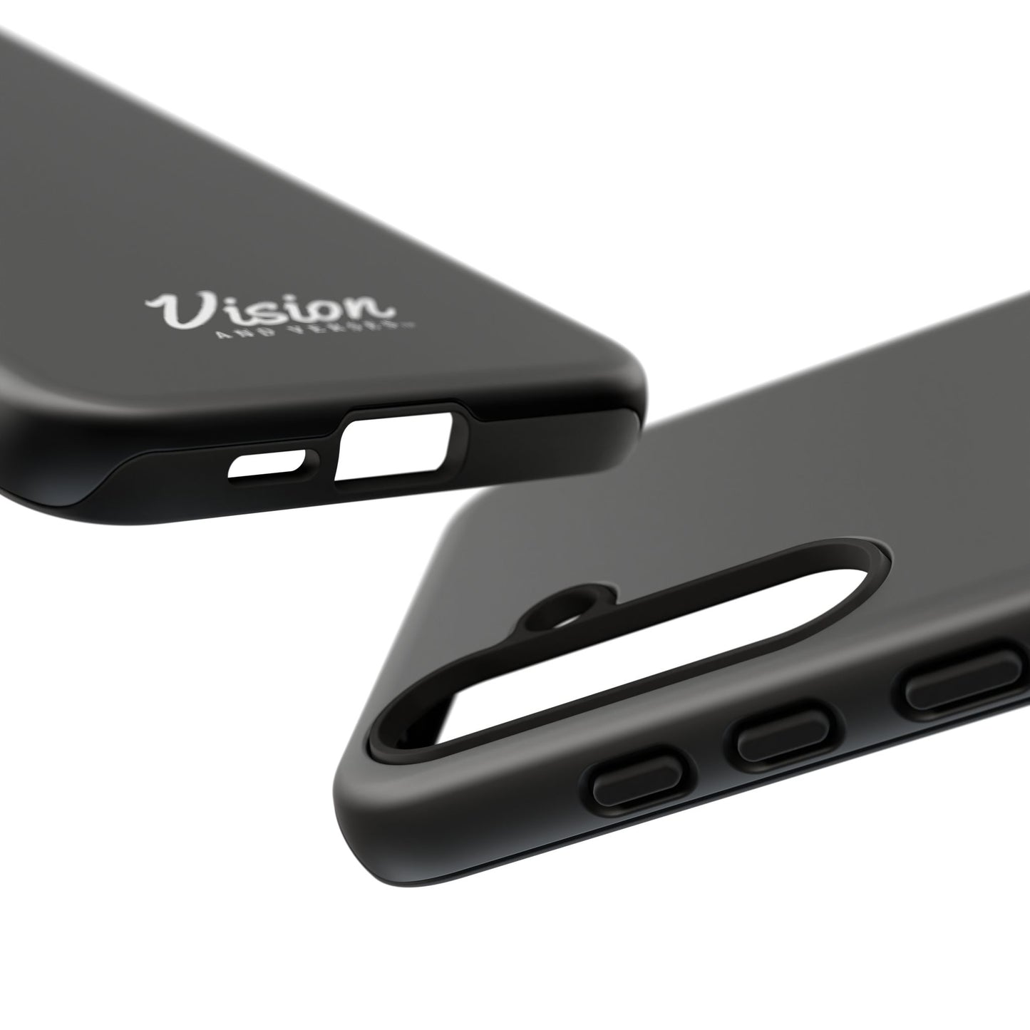 Black Vision and Verses Tough Phone Case