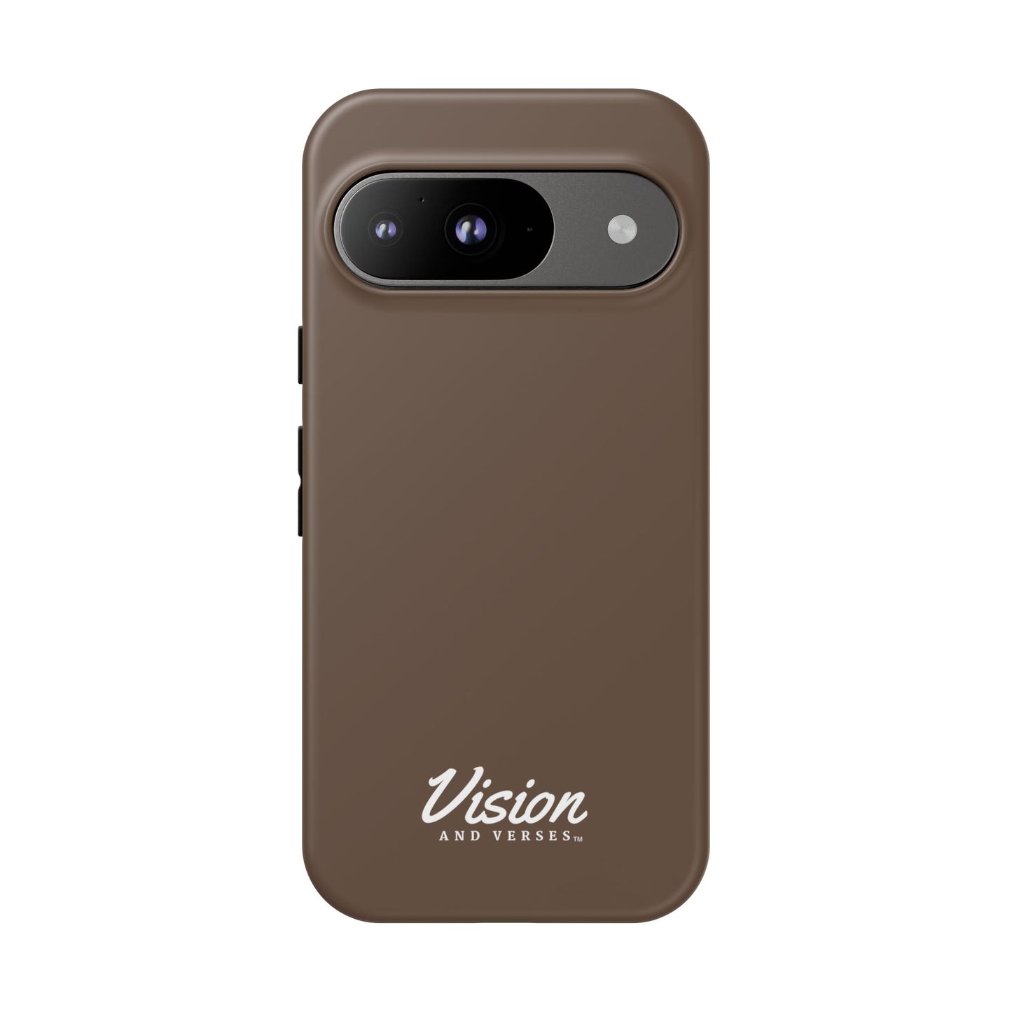 Brown Vision and Verses Tough Phone Case