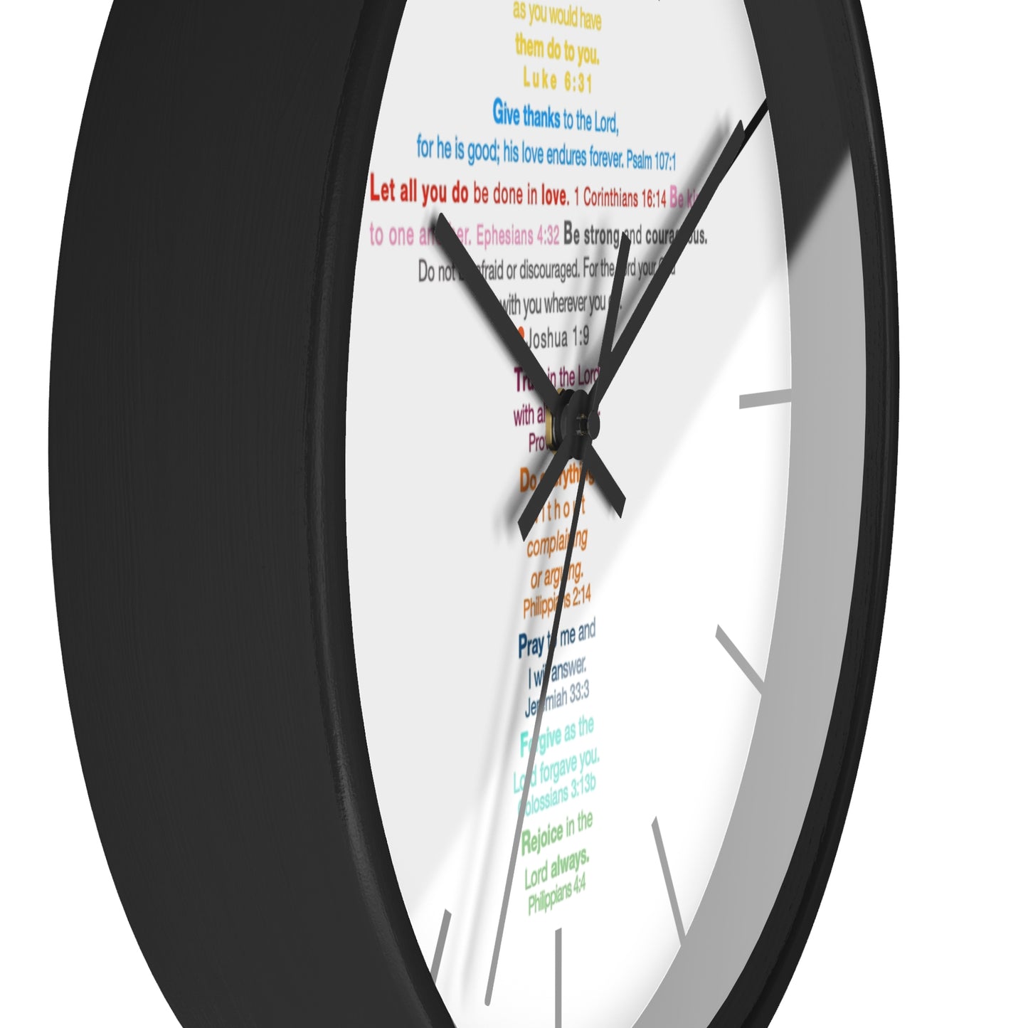 The Kids Cross - Wall Clock