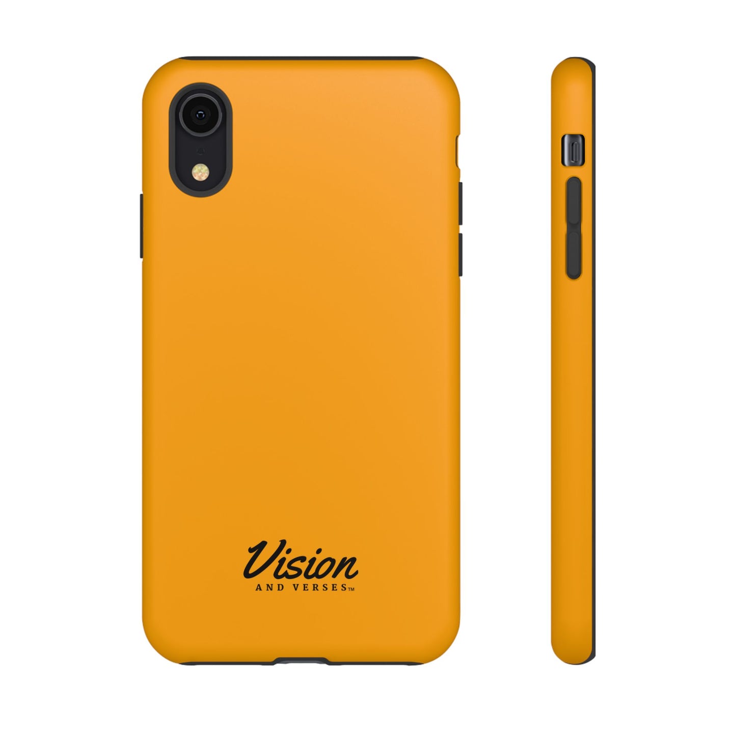 Orange Vision and Verses Tough Phone Case
