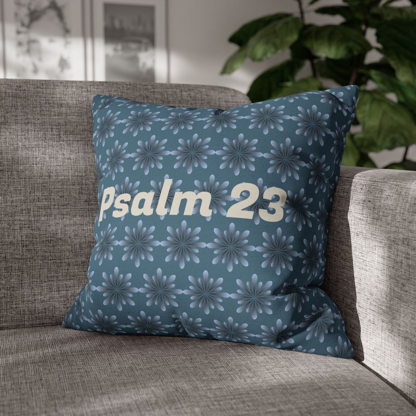 *NEW* Charming Countryside Pillowcase (Psalm 23)