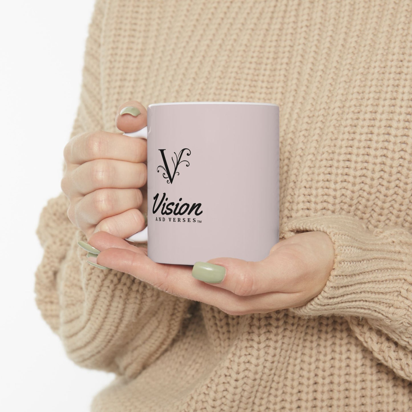 Elegant Vision and Verses Ceramic Mug