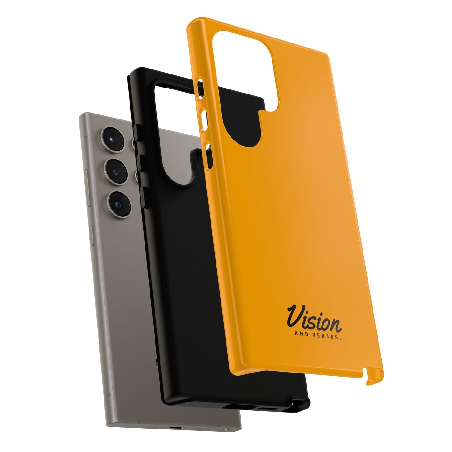 Orange Vision and Verses Tough Phone Case