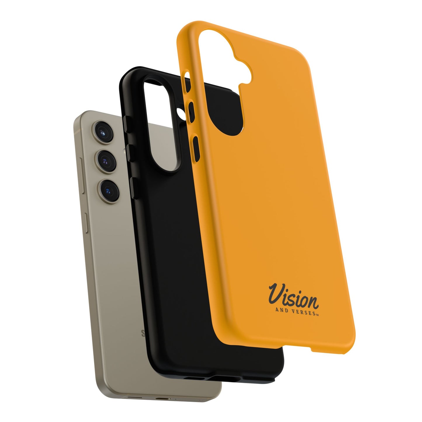 Orange Vision and Verses Tough Phone Case