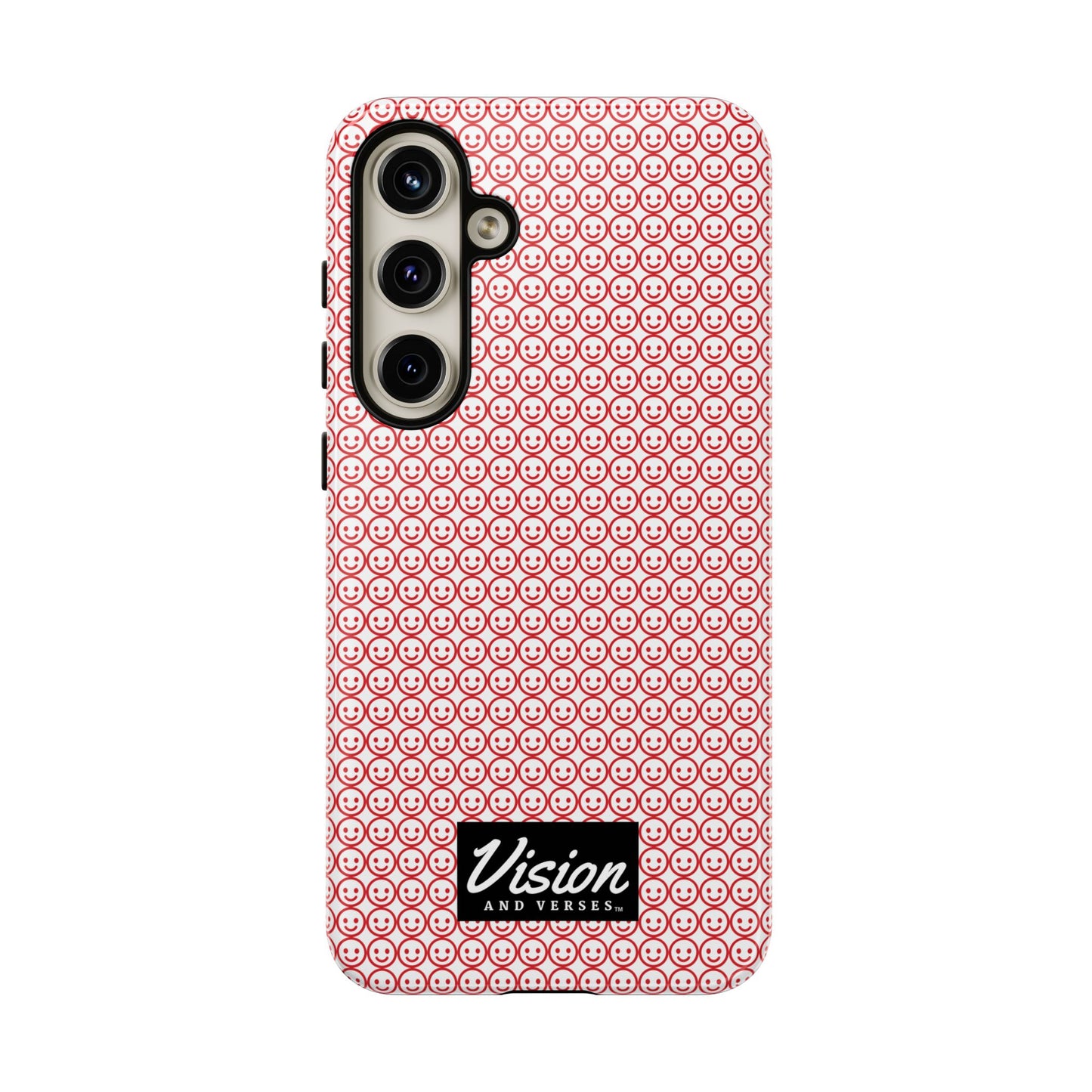 Tough Phone Case — Bubble Wrap Smile Pattern