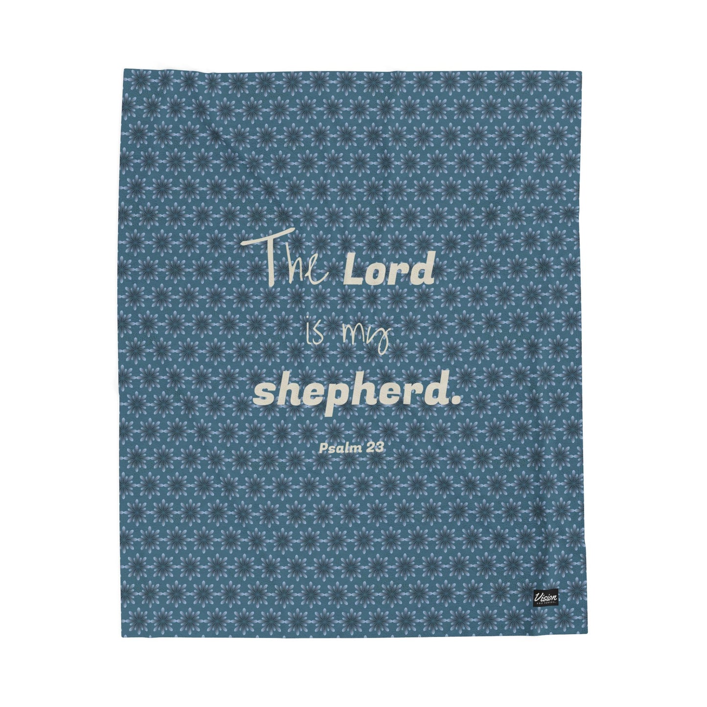 *NEW* Cozy Countryside Plush Blanket (Psalm 23)